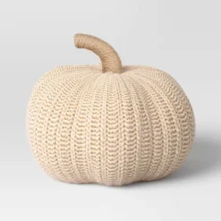 Knit Pumpkin With Jute Stem Novelty Throw Pillow - Threshold™ 13 Knit Pumpkin With Jute Stem Novelty Throw Pillow - Threshold™ -Brick Wall GUEST c4bd297b 21fe 4f08 8bc1 aa87a7a10a2a