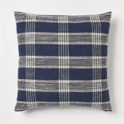 Woven Plaid Square Throw Pillow With Zipper Pull - Threshold™ Designed With Studio McGee -Brick Wall GUEST c575c066 8fb4 4e62 b102 80e29c49e41a
