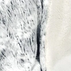 Tipped Snow Leopard Faux Fur Reversible Throw Blanket - Threshold™ -Brick Wall GUEST c5d0741c fee3 4eca aa69 0a3cd0783aba