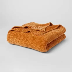 60"x80" Velvet Chenille Bed Throw - Threshold™ -Brick Wall GUEST c9bb8e88 5b18 4712 af77 b1dea59a3002