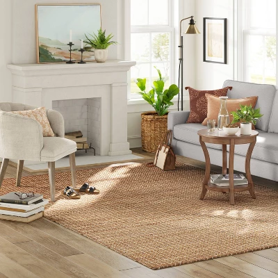 Kingston Neutral Woven Rug - Threshold 3 Kingston Neutral Woven Rug - Threshold