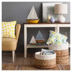 Textured Ceramic Accent Lamp Cream - Threshold™: Herringbone Pattern, No Bulb Included, UL Listed -Brick Wall GUEST cad1c2ee bd45 463b 80a2 0ce083b9a44a 1