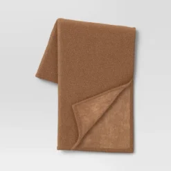 Teddy Boucle Throw Blanket - Threshold™ -Brick Wall GUEST ce7039d0 9746 47c9 9a56 24d231e90cde