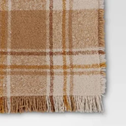 Raised Striped Boucle Plaid Throw Blanket - Threshold™ 10 Raised Striped Boucle Plaid Throw Blanket - Threshold™ -Brick Wall GUEST cf9442e1 a95a 4973 a765 8016c45575e5