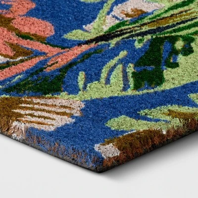 1'6"x2'6" Cavendish Canary Rectangular Outdoor Door Mat - Threshold™ 4 1'6"x2'6" Cavendish Canary Rectangular Outdoor Door Mat - Threshold™ - Image 2