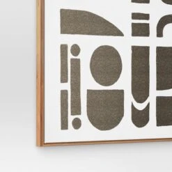 (Set Of 2) 24" X 30" Morphology Framed Wall Canvases Gold - Threshold™ 11 (Set Of 2) 24" X 30" Morphology Framed Wall Canvases Gold - Threshold™ -Brick Wall GUEST d345996e f7ec 4295 9507 71191ced31df