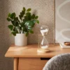 Decorative Hourglass With Rubber Wood Stand Natural Wood - Threshold™: Indoor Sand Timer Decorative Object -Brick Wall GUEST d3c55c36 1c73 44f0 97df c55b6df1e0c4