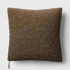 Oversized Teddy Boucle Toss Square Throw Pillow - Threshold™ -Brick Wall GUEST d3e2603e 0b3b 4bea 9a8f ad7a4f8b75da