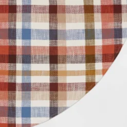 70" Round Plaid Woven Cotton Tablecloth - Threshold™ -Brick Wall GUEST d449e4da 77da 4dba 9f4f 365a53648074