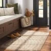 2'6"x4' Washable Knitted Stripe Accent Rug - Threshold™ -Brick Wall GUEST d4d5c882 04a9 45e0 b22e 248f196bef3b