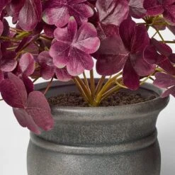 14" Fall Floral Trailing Artificial Arrangement Purple - Threshold™ Designed With Studio McGee -Brick Wall GUEST d4d729e4 8752 4efa 8180 6df047cb0b76