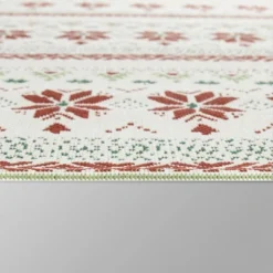 7' X 10' Fair Isle Outdoor Rug Red - Threshold™ -Brick Wall GUEST d5125dbc efd3 4c80 a38c 07ac47ed39f8