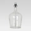 Artisan Glass Jug Large Lamp Base Clear - Threshold -Brick Wall GUEST d53e12d9 bcdd 4117 a7f0 884a1c8f641d