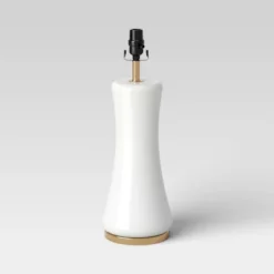 Large Opal Glass Lamp Base Off-White - Threshold™ -Brick Wall GUEST d66decea ad42 478b 8844 88171ba87e2a