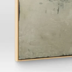 33"x33" Color Block Abstract Canvas Framed Art Neutrals - Threshold™ -Brick Wall GUEST d83a7112 3a22 41dd b9c9 caa261ae8ccc