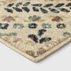 7'x10' Oxon Floral Mosaic Woven Area Rug Beige - Threshold™ -Brick Wall GUEST da4d6a14 a3ba 433a bf08 a175e6c01f3f