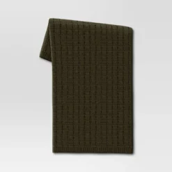 Marled Knit Throw Blanket - Threshold™ -Brick Wall GUEST dacd1396 6dbe 499b a086 e520e1d244af