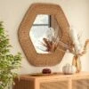 30"x33" Woven Wall Mirror - Threshold™ -Brick Wall GUEST db703a01 0016 44b3 9e39 310810d81f63