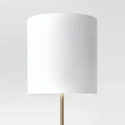 Modern Floor Lamp With Table Brass - Threshold™ -Brick Wall GUEST de464318 84b3 4d1f a4b2 d32be74cbf6a