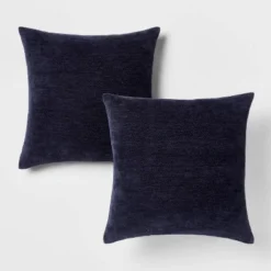 2pk Chenille Square Throw Pillows - Threshold™ -Brick Wall GUEST e208dc4d b3ee 4646 937c e6ee0d9492d8