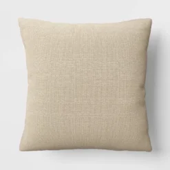 Textured Linen Striped Throw Pillow Neutral - Threshold™ -Brick Wall GUEST e4e6e80a 9f0e 4ed9 9259 c37b960cf83d