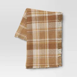 Raised Striped Boucle Plaid Throw Blanket - Threshold™ 12 Raised Striped Boucle Plaid Throw Blanket - Threshold™ -Brick Wall GUEST e552560e a804 4b3c 8831 e33f03fe5adf