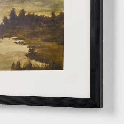 20"x16" Marshland At Dusk Framed Wall Art - Threshold™ Designed With Studio McGee 4 20"x16" Marshland At Dusk Framed Wall Art - Threshold™ Designed With Studio McGee - Image 2