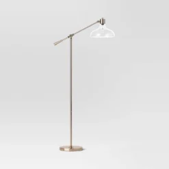 Crosby Bell Floor Lamp Brass With Glass Shade - Threshold™ -Brick Wall GUEST eb367416 a3d2 4943 97b2 f49933c229bb