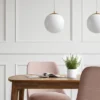 Globe Pendant White - Threshold™ -Brick Wall GUEST ec5ece28 b5ab 47c7 b737 a71930f1d2c7