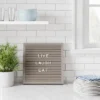 14"x 14" Wood Letterboard Gray - Threshold™ 1 14"x 14" Wood Letterboard Gray - Threshold™ -Brick Wall GUEST f1ec30f6 fb80 4a71 9d8e 71ed8a801b89