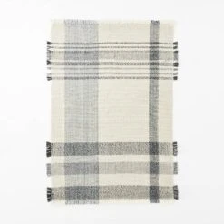 Laurelhurst Indoor/Outdoor Plaid Rug Black/White - Threshold™ Designed With Studio McGee -Brick Wall GUEST f399b605 bcef 4104 8333 f7d9f5288045