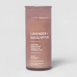 Glass Jar Lavender And Eucalyptus Candle - Threshold™ 8 Glass Jar Lavender And Eucalyptus Candle - Threshold™ -Brick Wall GUEST f47c2196 332e 45ff ac50 43c41db4d81e