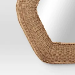 30"x33" Woven Wall Mirror - Threshold™ -Brick Wall GUEST fecc4ff9 5813 48ed 9578 5d204e5658f5